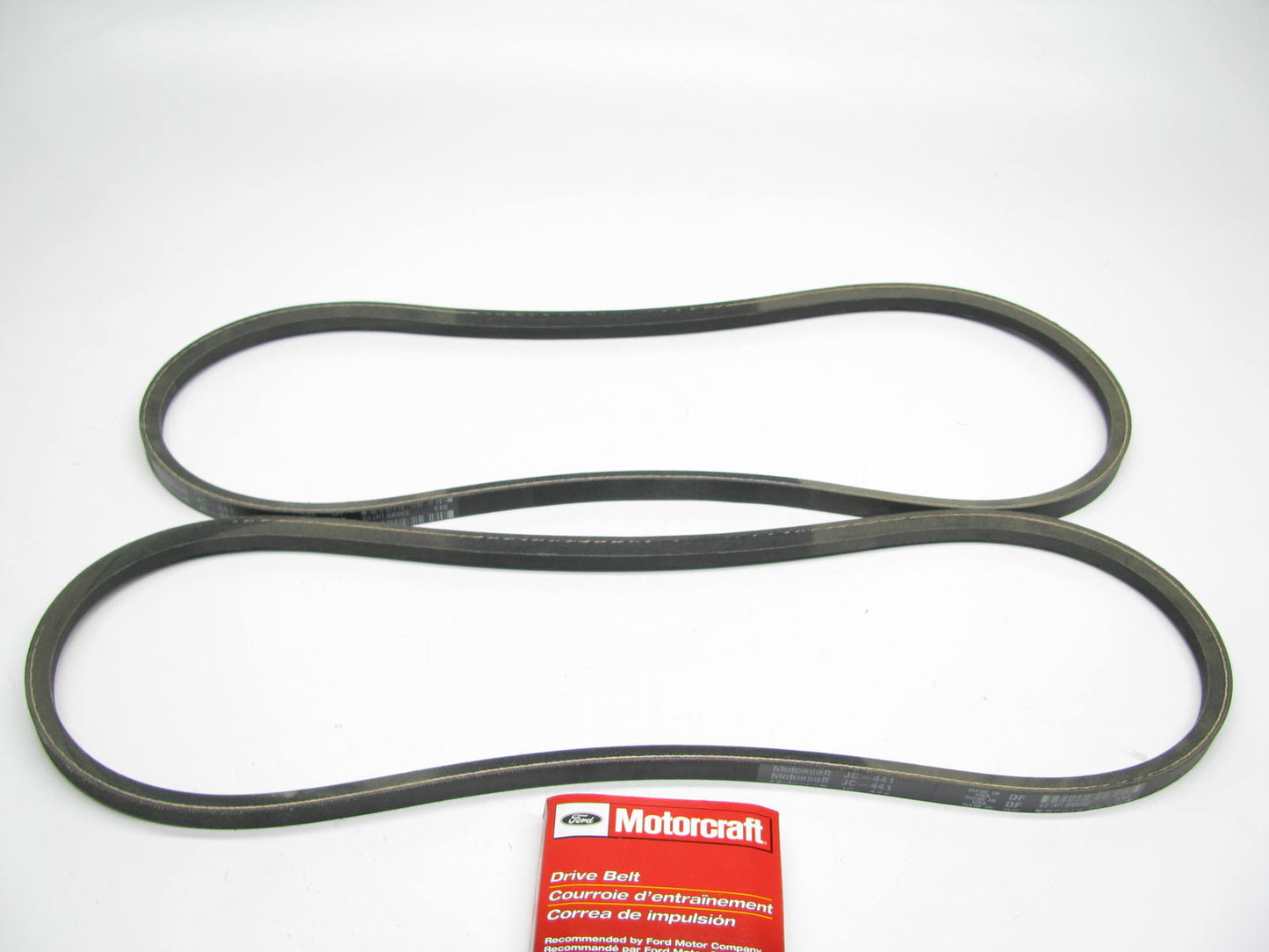 2 PACK - Motorcraft JC-441 Accessory Drive Belts - 0.53'' X 44'' - 36 Degree