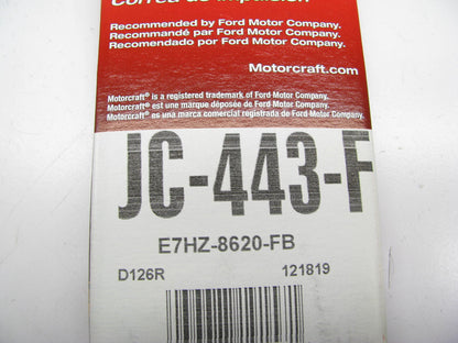 (2) Motorcraft JC443F Accessory Drive Belts, OEM Ford E7HZ-8620-FB