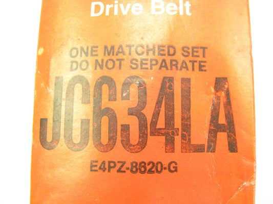 Motorcraft JC634LA Accessory Drive Belt - 0.50'' X 63.00'' - 36 Degree