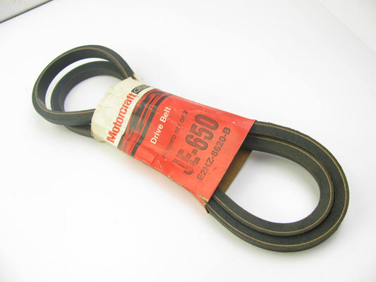 Motorcraft JE-650 Accessory Drive Belt - 0.69'' X 65.25'' - 38 Degree
