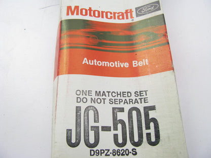 Motorcraft JG-505 Accessory Drive Belt - 0.875'' X 50.875'' - 38 Degree
