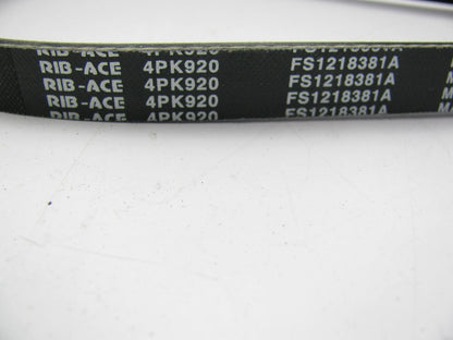 Motorcraft JK4-368 Alternator Power Steering Drive Belt 93-97 Ford Probe GT 2.5L