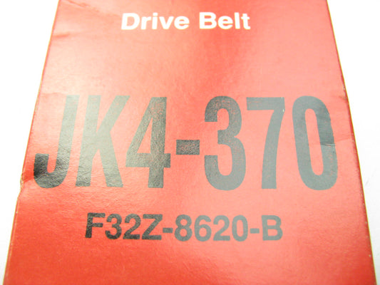 Motorcraft JK4-370 Serpentine Belt for 1993-1997 Ford Probe 2.5L
