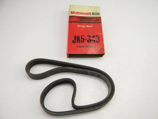 Motorcraft JK5-346 Serpentine Belt - 0.69'' X 34.50'' - 5 Ribs