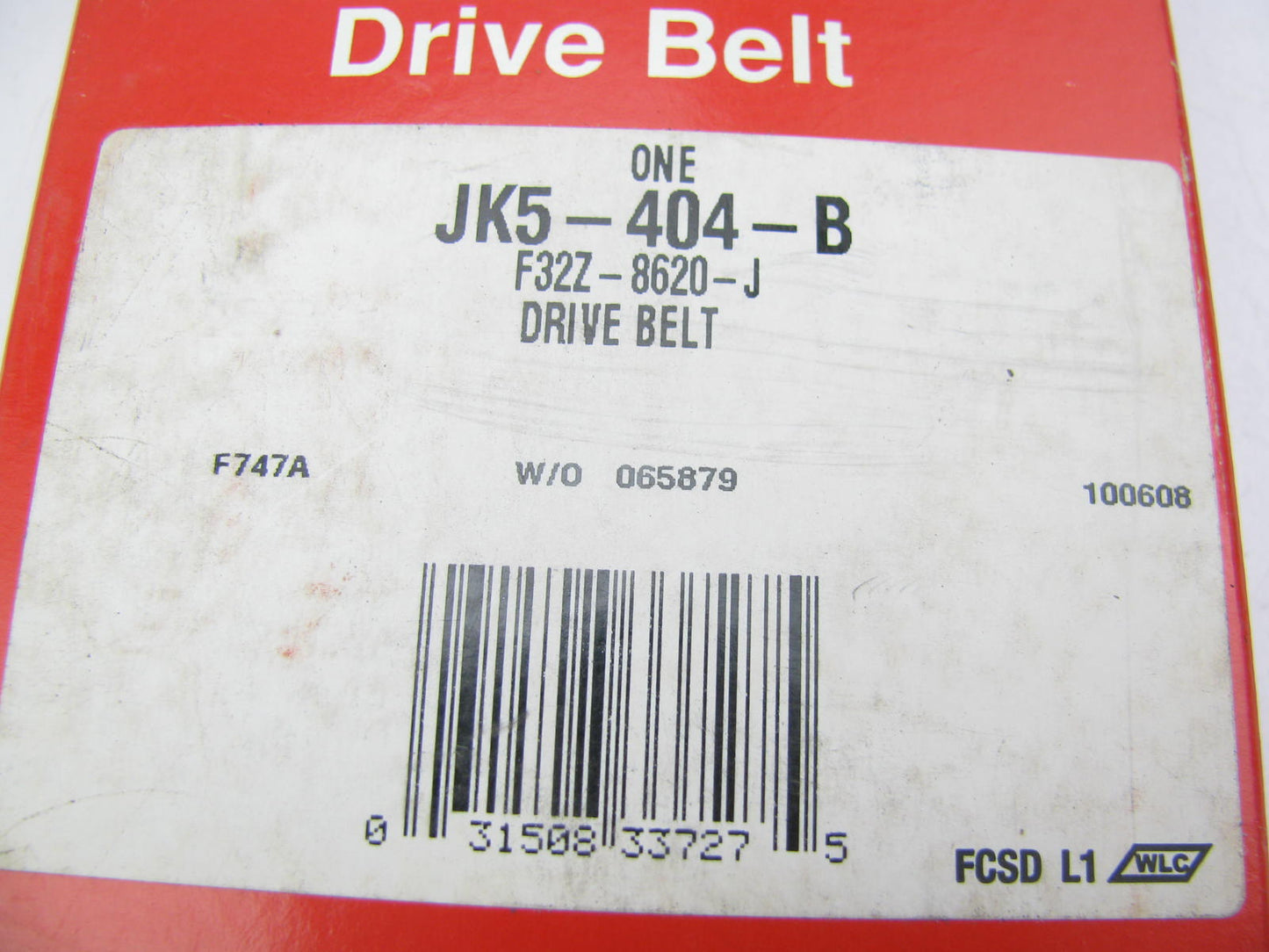 GENUINE OEM Motorcraft JK5404B Serpentine Belt