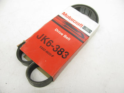 Motorcraft JK6-383 Power Steering Serpentine Belt - W/O Air Conditioning ONLY