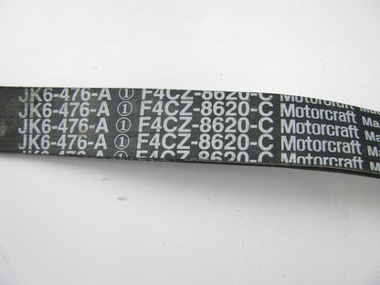 Motorcraft JK6-476-A Serpentine Belt - 0.84'' X 47.50'' - 6 Ribs