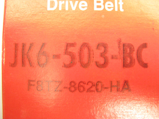 Motorcraft JK6-503-BC Serpentine Belt For 1995-1997 Ford F-350 460-V8