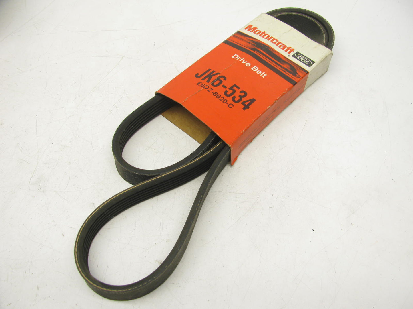Motorcraft JK6-534 Serpentine Belt - 0.84'' X 53.00'' - 6 Ribs