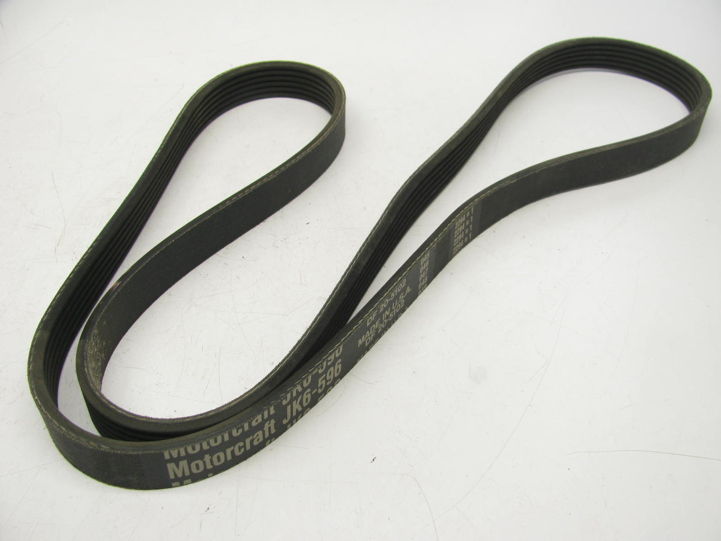Motorcraft JK6-596 Serpentine Belt - 0.84'' X 59.50'' - 6 Ribs