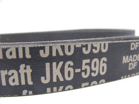 Motorcraft JK6-596 Serpentine Belt - 0.84'' X 59.50'' - 6 Ribs