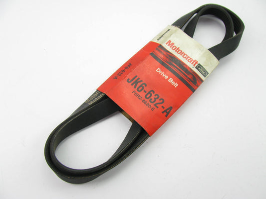Motorcraft JK6-632-A Serpentine Belt - 0.84'' X 63.00'' - 6 Ribs
