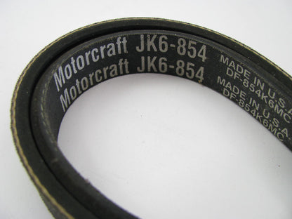 Motorcraft JK6-854 Serpentine Belt - 0.84'' X 85.00 - 6 Ribs