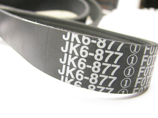 Motorcraft JK6-877 Serpentine Belt - 0.84'' X 87.50'' - 6 Ribs