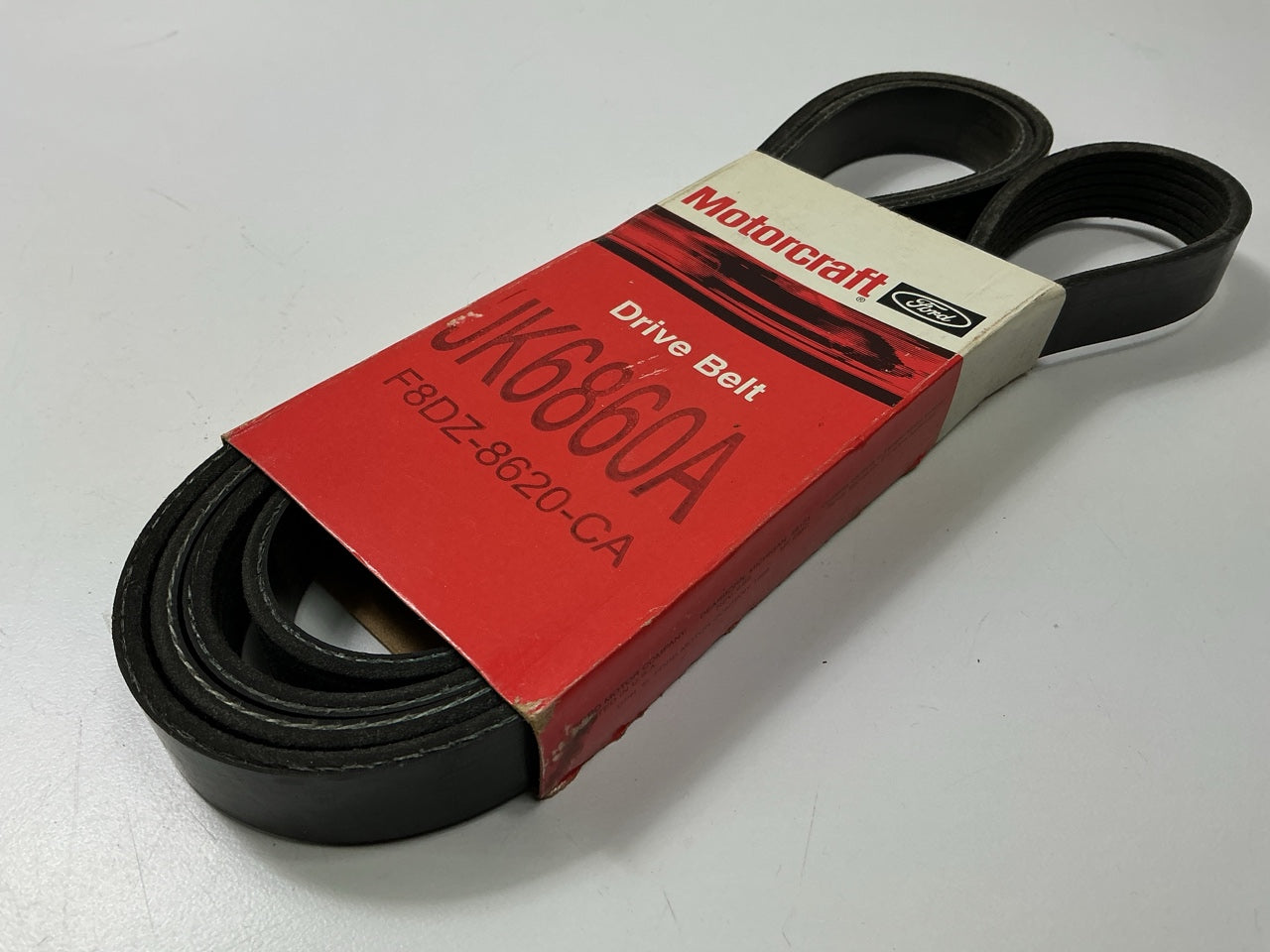 Motorcraft JK6860A Serpentine Belt OEM Ford F8DZ-8620-CA