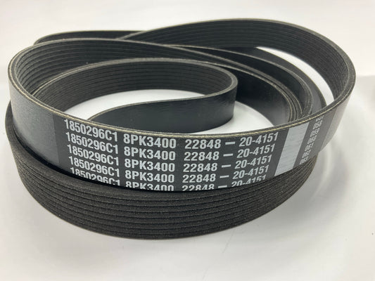 Motorcraft JK8-1344 Serpentine Belt - OEM 6E7Z-8620-B