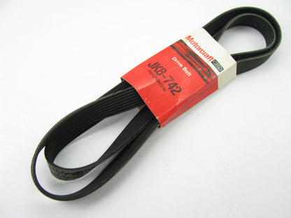 Motorcraft JK8-742 Serpentine Belt - 1.12'' X 73.00'' - 8 Ribs
