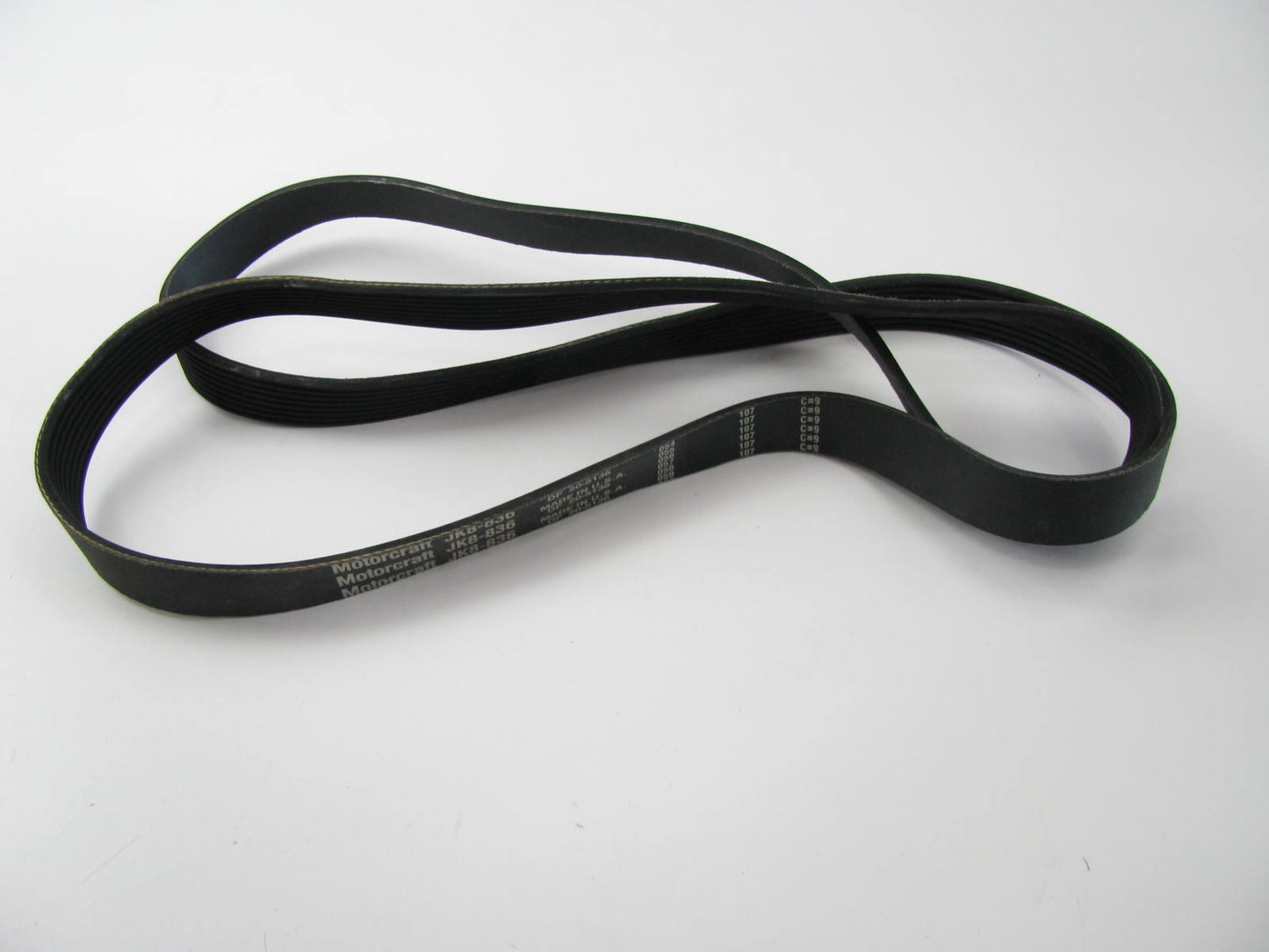 Motorcraft JK8-836 Serpentine Belt - 1.12'' X 83.50'' - 8 Ribs