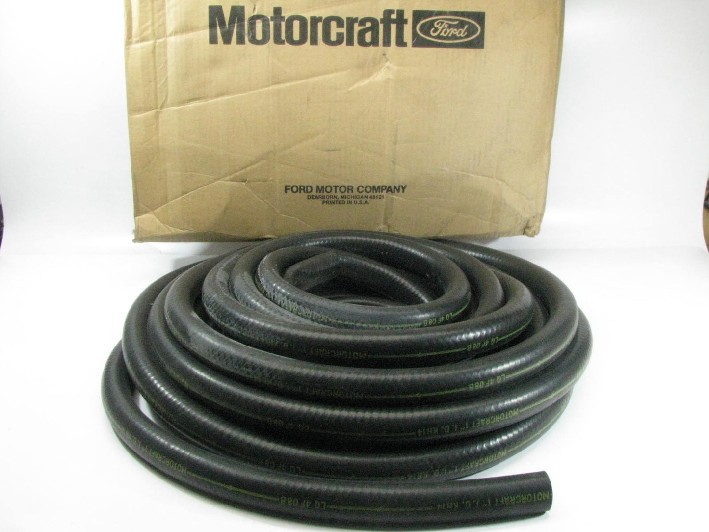 50 FEET ROLL - NOS Genuine OEM Motorcraft KH-14 FORD Heater Hose 1'' ID, Black