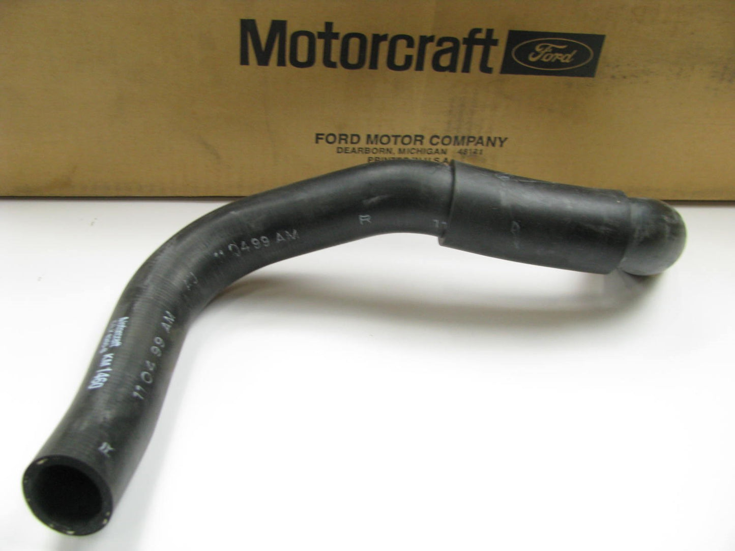 Motorcraft KM-1460 Radiator Coolant Hose - Upper - OEM Ford E4LY-8260-B