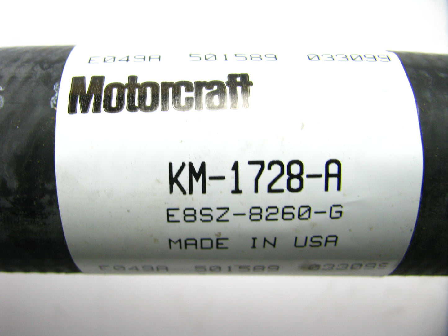 Motorcraft KM1728A Radiator Upper Coolant Hose 1988 Thunderbird Cougar 3.8L V6