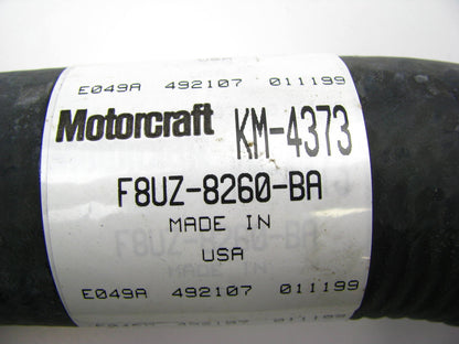 NEW GENUINE Motorcraft KM-4373 Radiator Upper Coolant Hose OEM Ford F8UZ-8260-BA