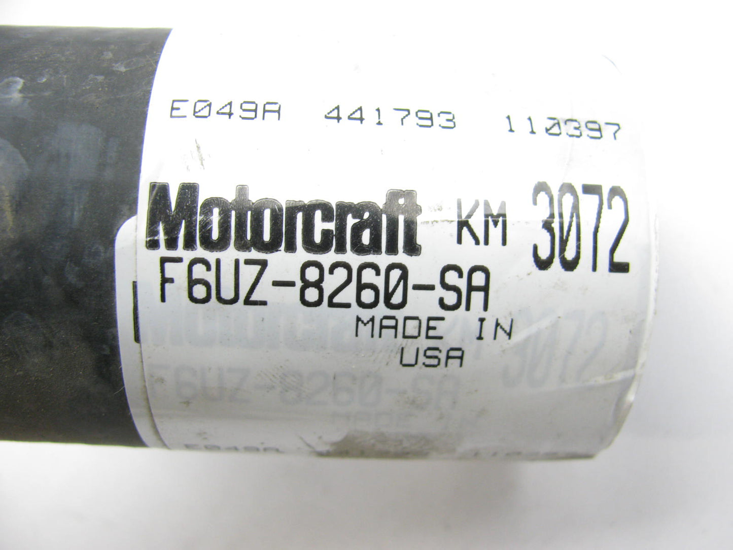 Motorcraft KM3072 Upper Molded Radiator Coolant Hose - F6UZ-8260-SA