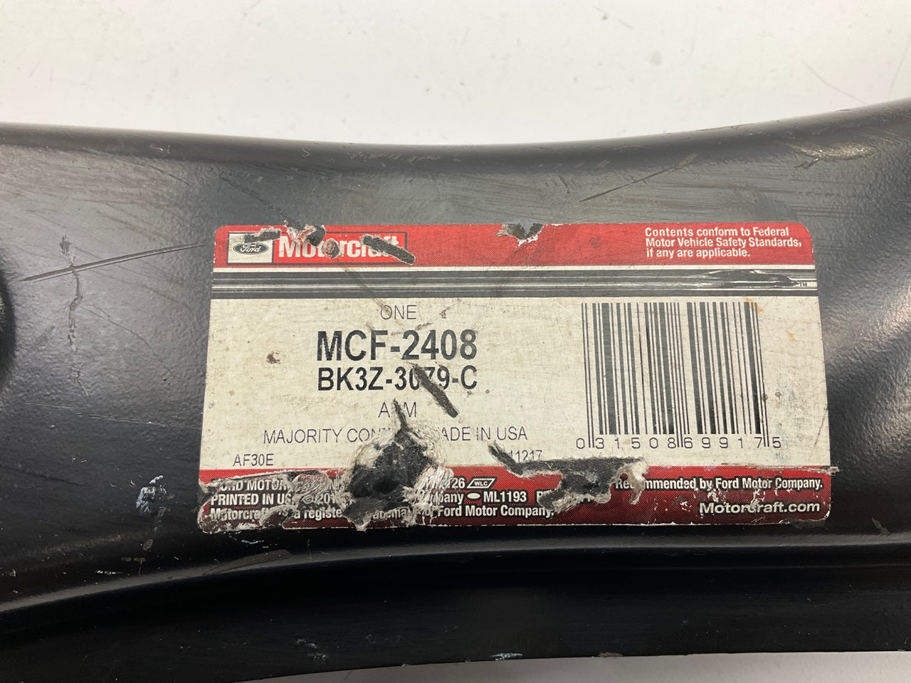 Motorcraft MCF-2408 Front Left Lower Suspension Control Arm And Ball Joint