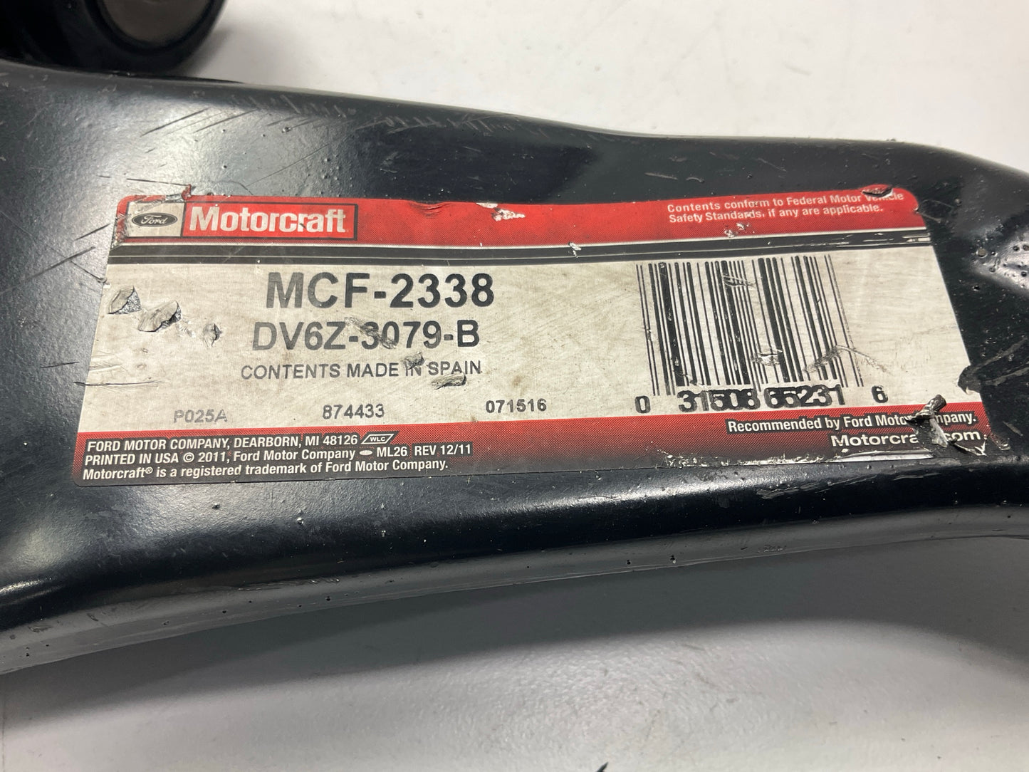 Motorcraft MCF2338 Suspension Control Arm & Ball Joint, Front Left Lower