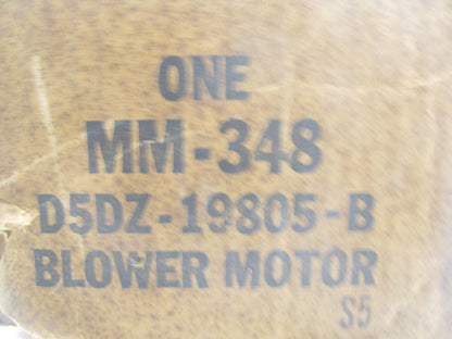 NOS Motorcraft MM-348 Blower Motor OEM Ford D5DF-19805-CA - 1975-1980 Granada