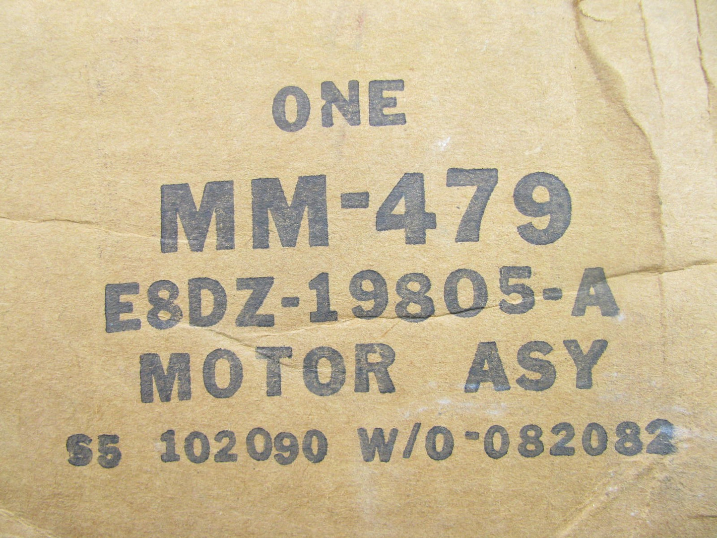 NEW GENUINE Motorcraft MM-479 A/C Blower Motor OEM Ford E8DZ-19805-A