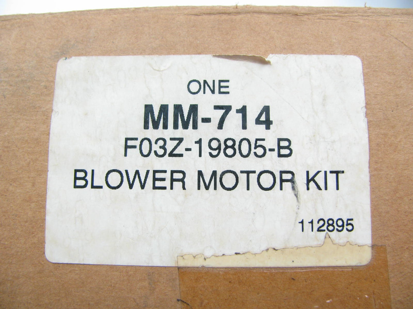 OEM Ford HVAC Blower Motor Motorcraft MM-714 FORD # F03Z-19805-B