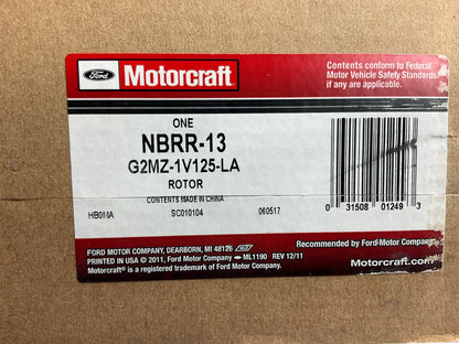 Motorcraft NBRR13 Front Brake Rotor For 2005-10 Ford F-450 F-550 Super Duty SRW