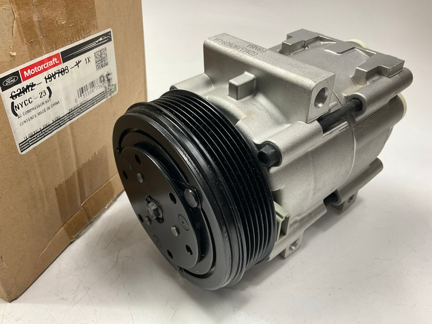 Motorcraft NYCC-23 A/C Compressor & Clutch - G2MZ-19V703-Y