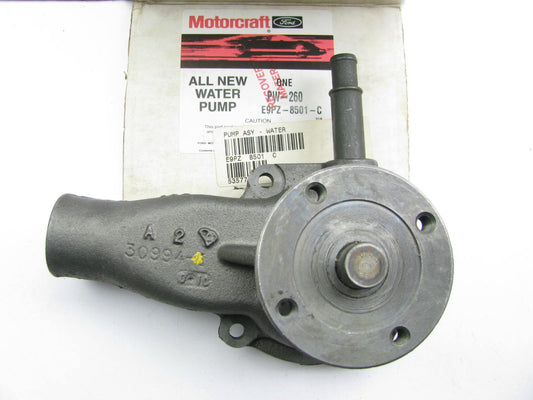 Motorcraft PW-260 Water Pump  - 1984 FORD 4.9L 300 I6  Ford # E9PZ-8501-C