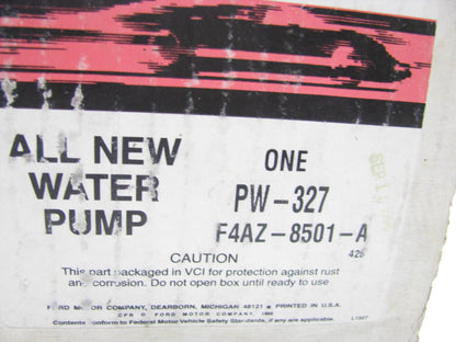Motorcraft PW-327 Engine Water Pump For 1991-1997 Ford 4.6L-V8 SOHC
