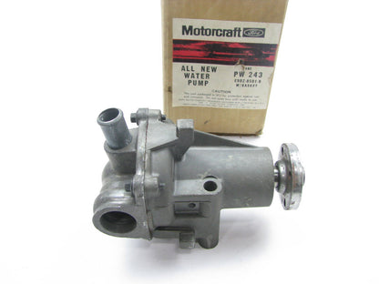 New OEM Motorcraft PW243 Water Pump For 86-91 Taurus 2.5L 4-CYL ONLY