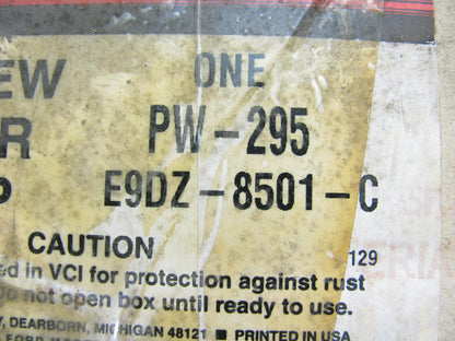 New Genuine OEM Ford Motorcraft PW295 Water Pump 1989-1990 Taurus 2.5L 4-CYL.