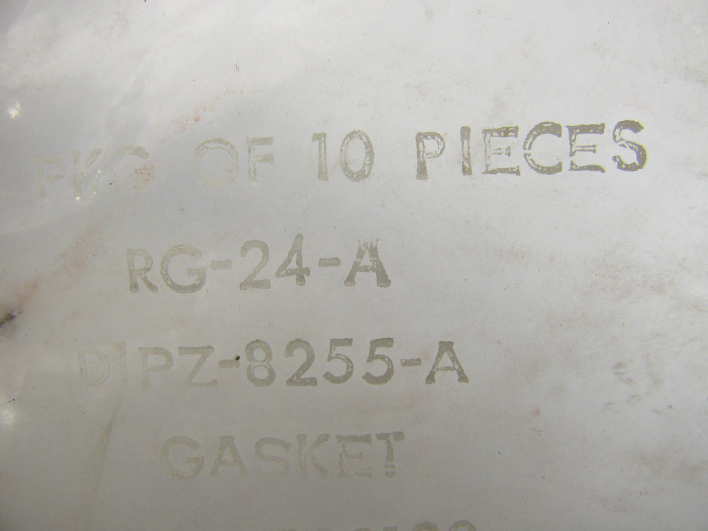 (10) Motorcraft RG-24-A Engine Coolant Outlet Gasket - D1PZ-8255-A