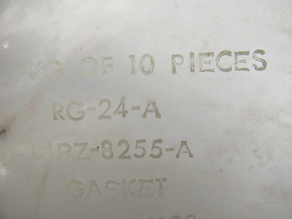 (10) Motorcraft RG-24-A Engine Coolant Outlet Gasket - D1PZ-8255-A
