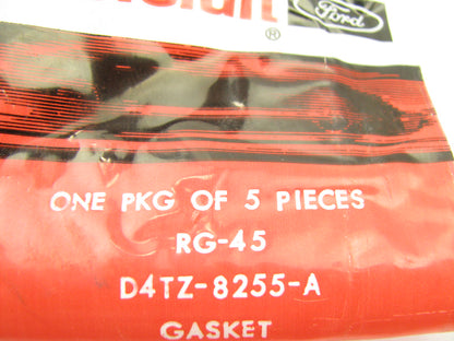 (5) Motorcraft RG-45 Engine Coolant Thermostat Outlet Gasket - D4TZ-8255-A
