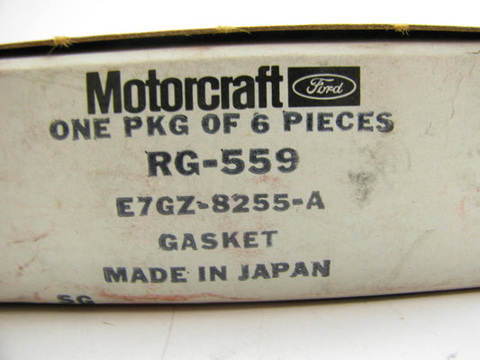 (6) Motorcraft RG-559 Engine Coolant Outlet Gasket - E7GZ-8255-A