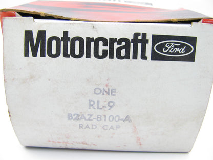 Motorcraft RL-9 Radiator Safety Pressure Release Cap - 7 PSI - 1952-1954 Ford