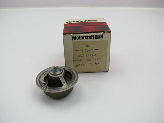 NOS Motorcraft RT-1032 Thermostat OEM FORD # E2DZ-8575-A.
