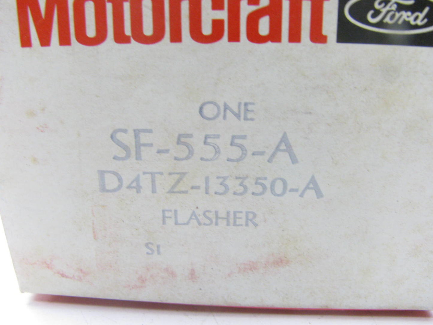 Motorcraft SF-555-A Indicator Flasher 1973-1977 Ford B500 F500 - D4TZ-13350-A