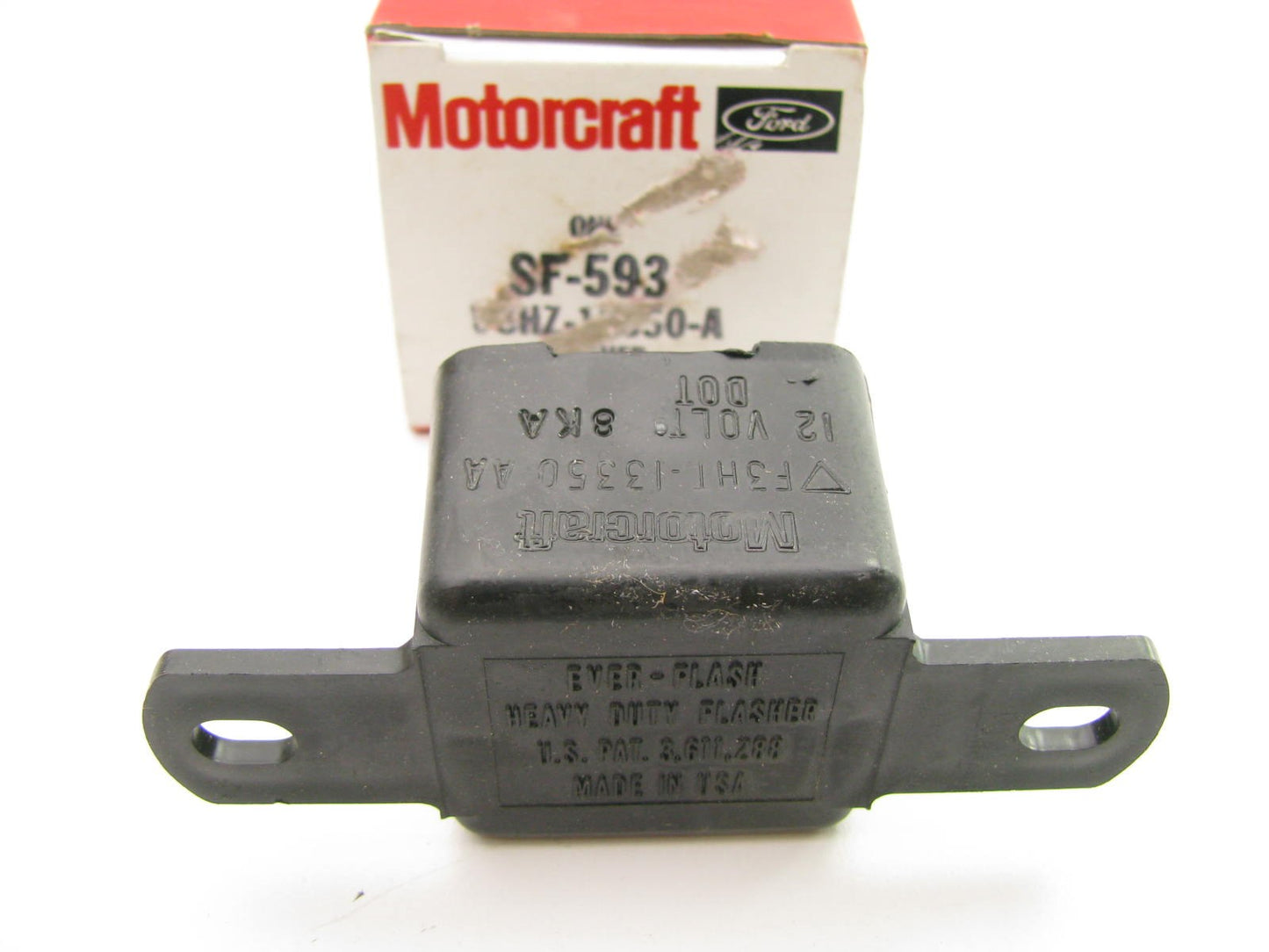 Motorcraft SF593 Turn Signal Flasher Relay OEM Ford F5HZ-13350-A