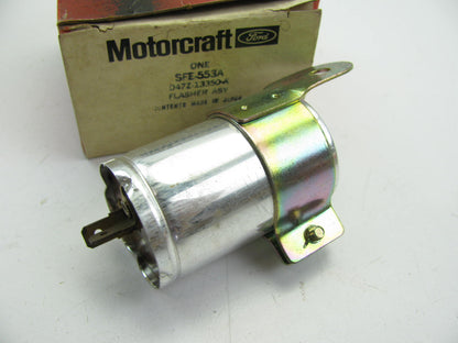Vintage Motorcraft SFE-553A Flasher Relay OEM 1974 Ford Courier # D47Z-13350-A