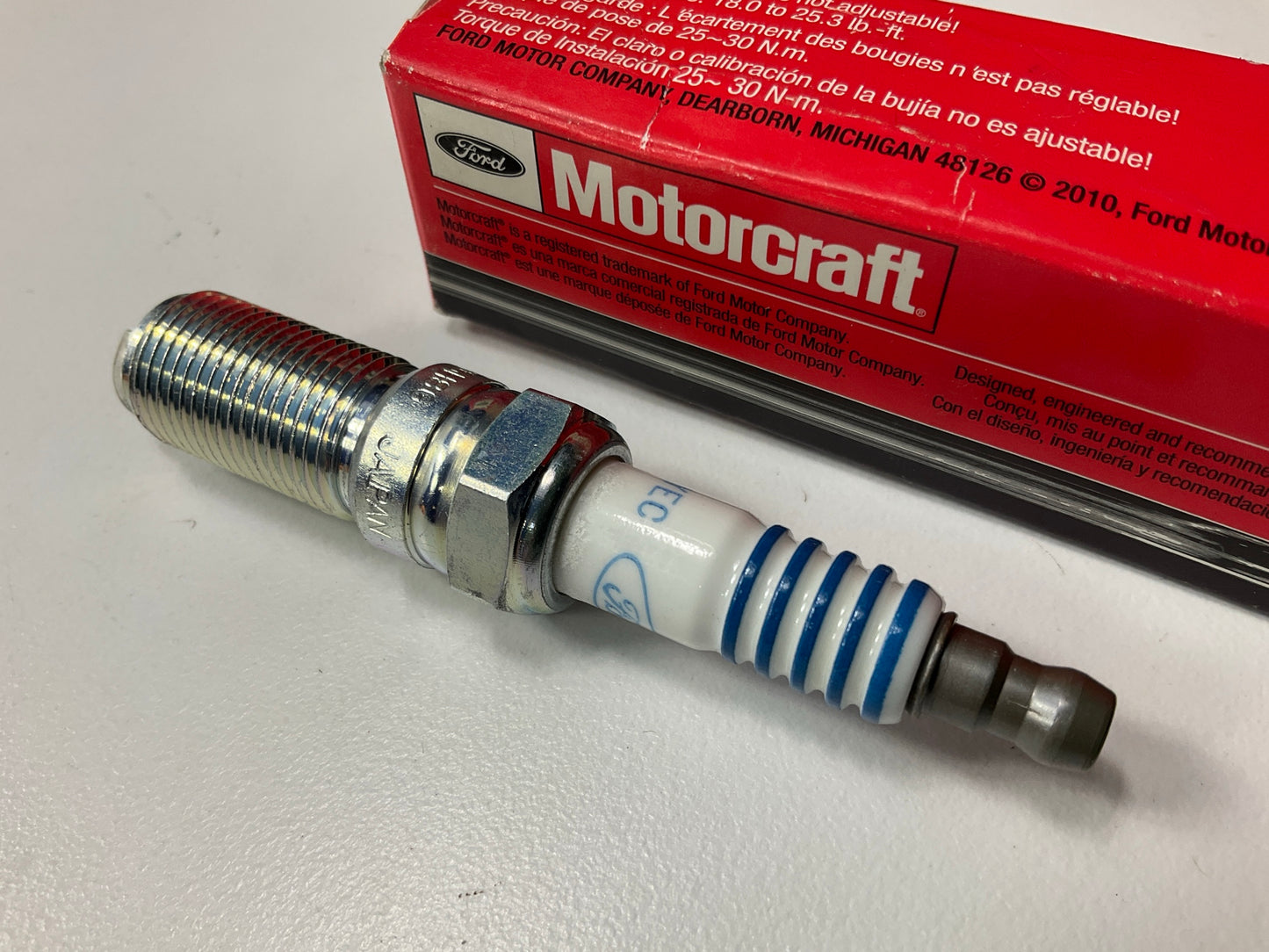 Motorcraft SP-525 Ignition Spark Plug For 2011-2019 Ford Fiesta 1.6L