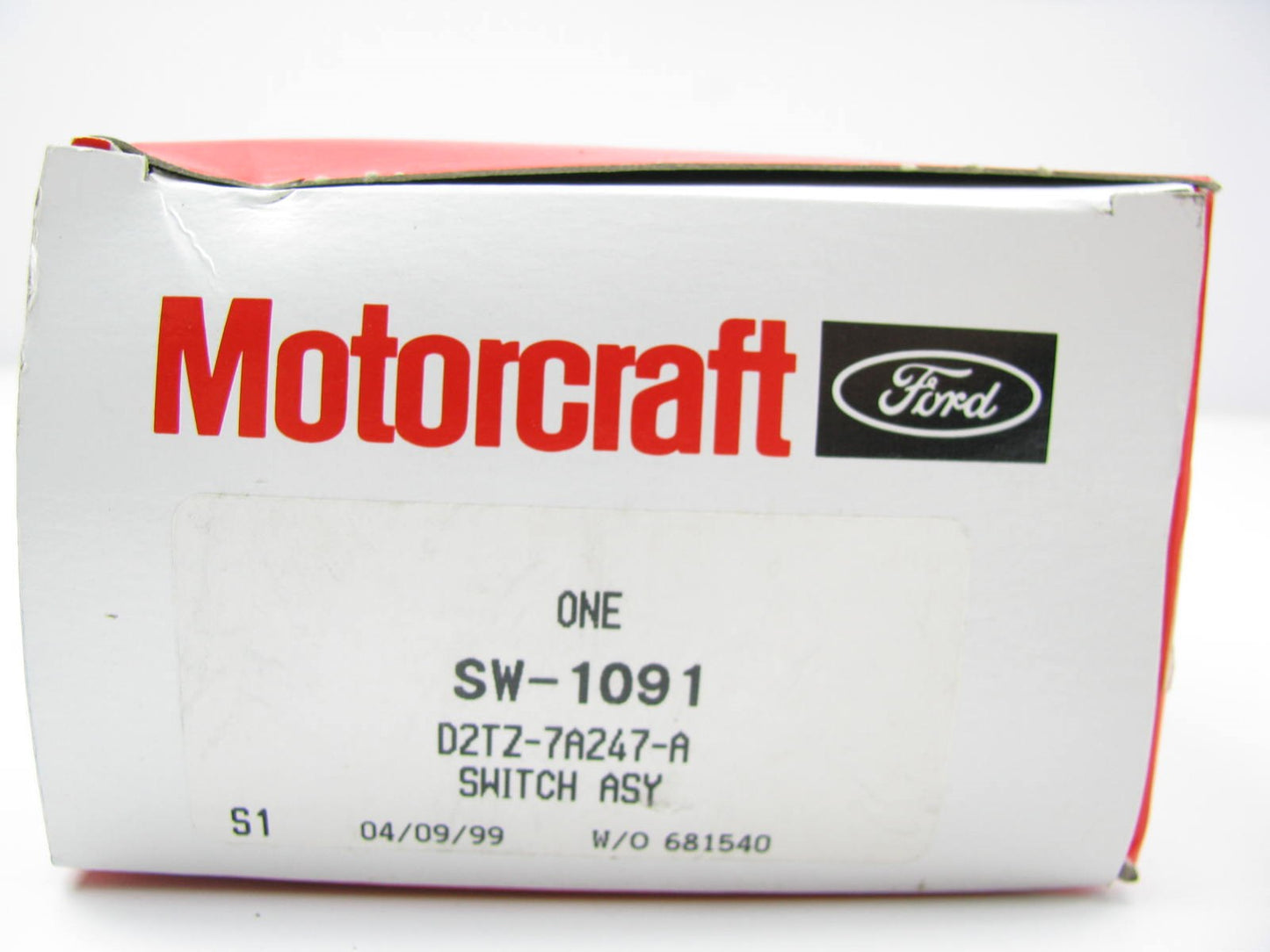 Motorcraft SW-1091 Neutral Safety Switch 1971-1979 Ford B-F-LN600/750 Transmatic