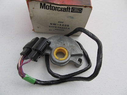 NEW GENUINE Motorcraft SW-1225 Neutral Safety Switch OEM Ford D4FZ-7A247-A